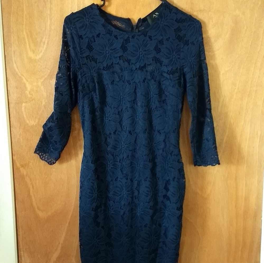AX Navy blue lace dress